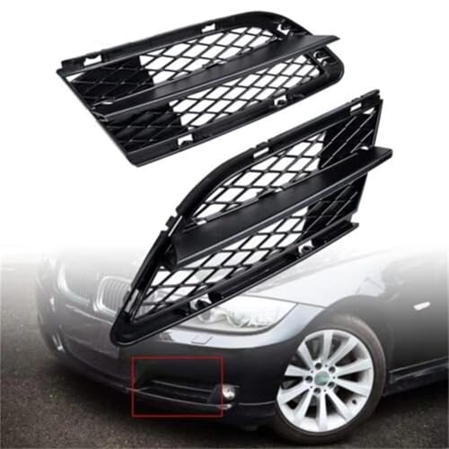 Rejilla de malla para parachoques de modelos E90 E91 LCI 2008-2012 set de luces 2