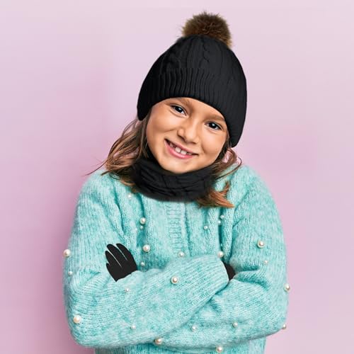 PEAK 2 PEAK 3-Piece Winter Set for Toddlers – Hat, Gloves & Scarf – Ages 2–5 – Fleece-Lined Cold Weather Kit3