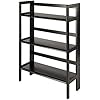 Winsome Wood Terry Shelving, Black, 3