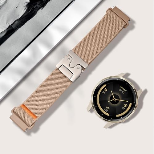 Correa de 22mm compatible con Garmin Venu 4 y Forerunner miniatura 4