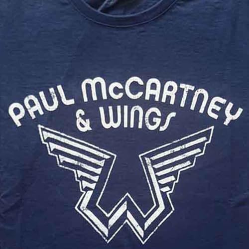 Paul Mccartney Wings Logo Skinny Fit T Shirt - Les Beatles, Paul McCartney, John Lennon, RIngo Starr, George Harrison Paul Mccartney Wings Logo Skinny Fit T Shirt – Image 3