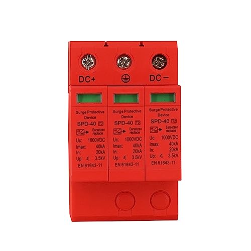 Parasurtenseur photovoltaïque DC 3P 1000V protection contre la foudre pour panneau solaire