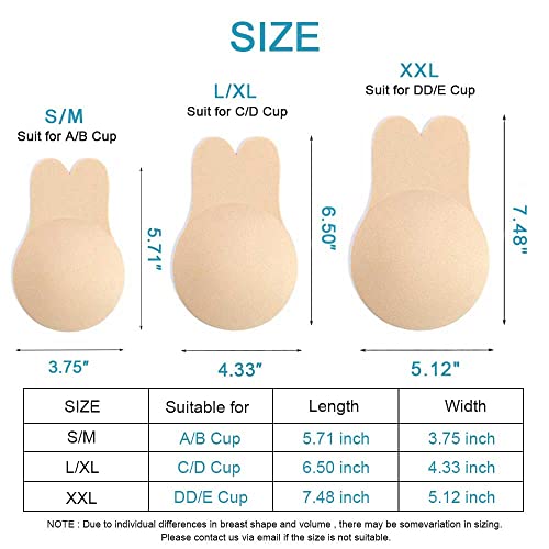 3 Pairs Invisible Adhesive Bra, Anti-Penetration Point Adhesive Bra,Breast Lift Tape Push Up Strapless Nipple Covers #TOP1