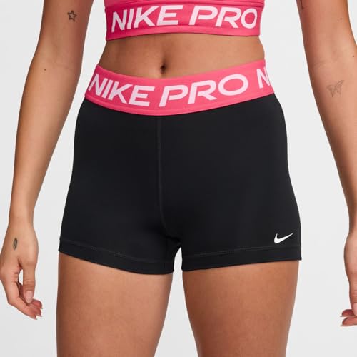 Nike ProWomen's 3" Shorts (Black/Aster Pink/White, CZ9857-024)4