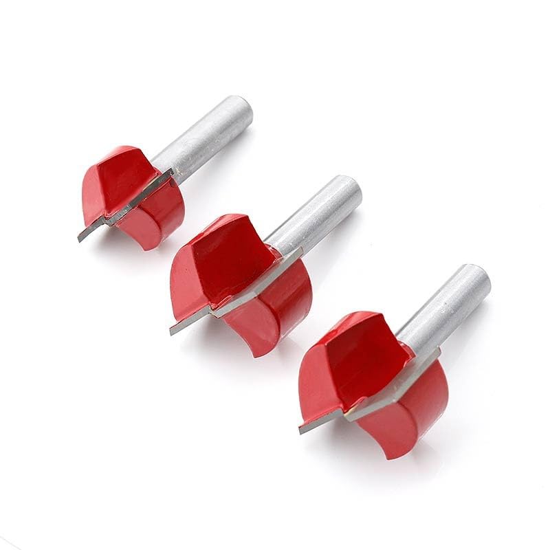 8mm Cleaning Bottom Engraving Woodworking Tools Bit Solid Carbide Milling Cutter End Mill for Wood Cutter (18mm)