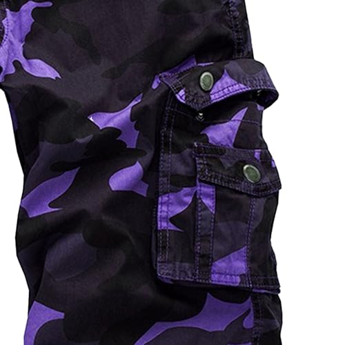 Shorts cargo para hombre Maiyifu-GJ camuflaje casual miniatura 5