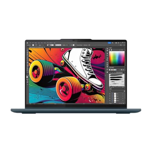 Image of Lenovo Yoga 7 Intel Core Ultra 5 125H Built in-AI 14 inch(35.5cm) WUXGA OLED 400Nits 2-in-1 Laptop (16GB /1TB SSD /Win 11 Home /MSO 24 /100% DCI-P3 /Touch /Tidal Teal /1.49Kg), 83DJ00FVIN