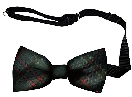 Noeud papillon en laine douce d'Écosse Lochaber Weathered Tartan
