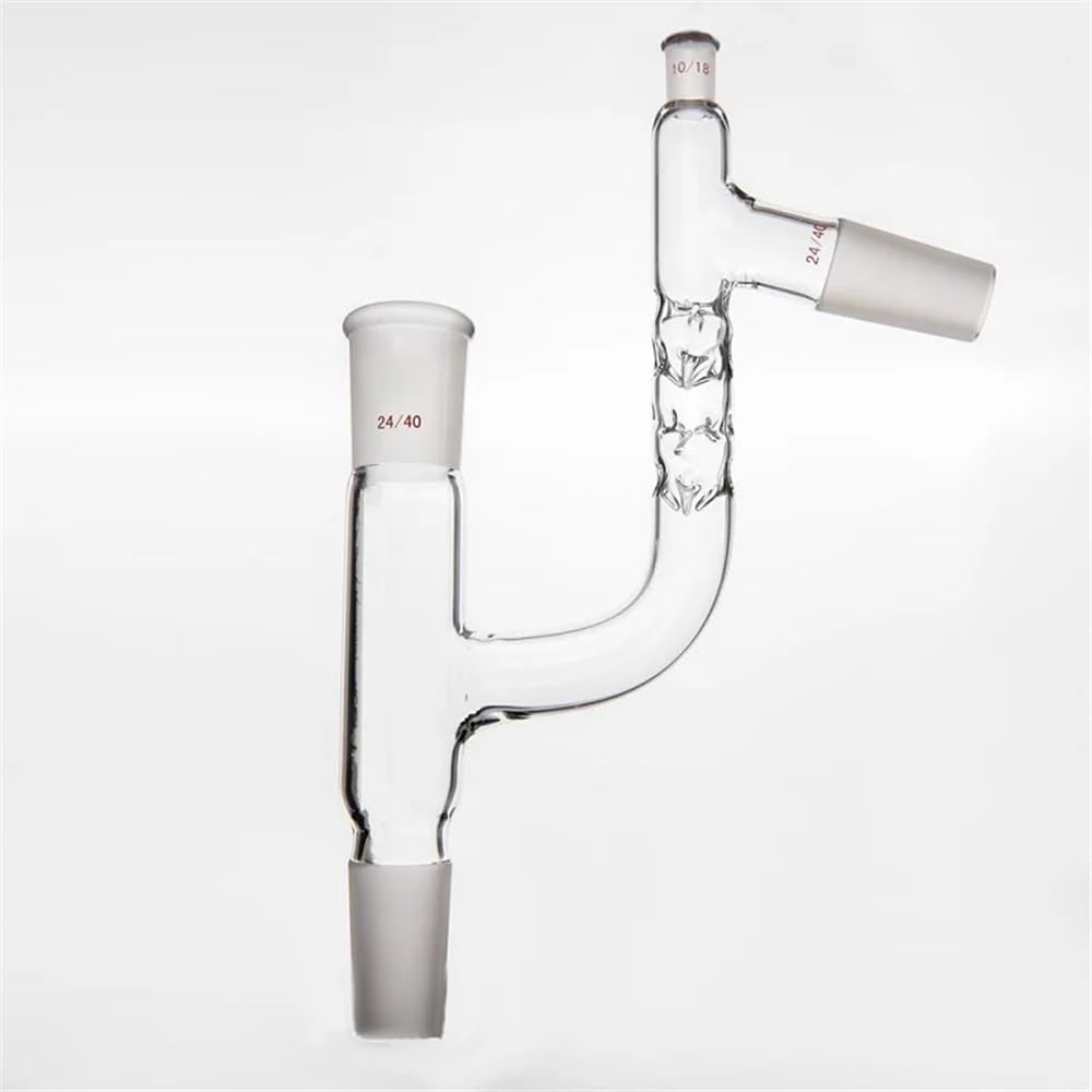 Attrezzature e forniture di laboratorio Testa con parte superiore destra 10/18 Altri 14/20 19/22 24/40 29/42 Vetro borosilicato A90
