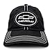 Tee Luv Chevy Bow Tie Logo Patch Hat | Vintage Trucker Style Hat | Licensed Chevrolet Design,Black, White