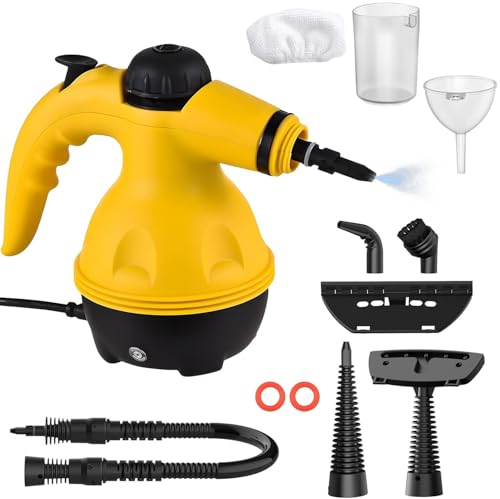 Catálogo para Comprar On-line Maquina de Vapor para Limpiar disponible en línea para comprar. 42 Límite-MX Limpiador de Vapor,1000W Limpiador a Vapor Multiusos Alta Presión y Alta Temperatura,Vapor de Alta Presion de 3,5 Bar,6 Boquillas,Adecuada para Limpieza de Cocina,...