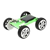 Modèles de voiture solaire à assembler : l'accessoire de modèle de voiture solaire est simple à utiliser et à exploiter, facile à assembler et peut la capacité pratique des étudiants, kit de voiture à solaire