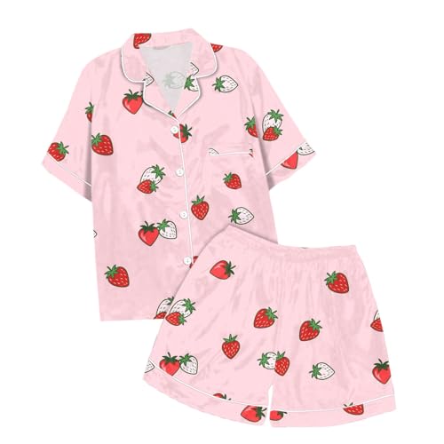 Tenue d'été 2 pièces pour fille avec t-shirt manches courtes et short floral