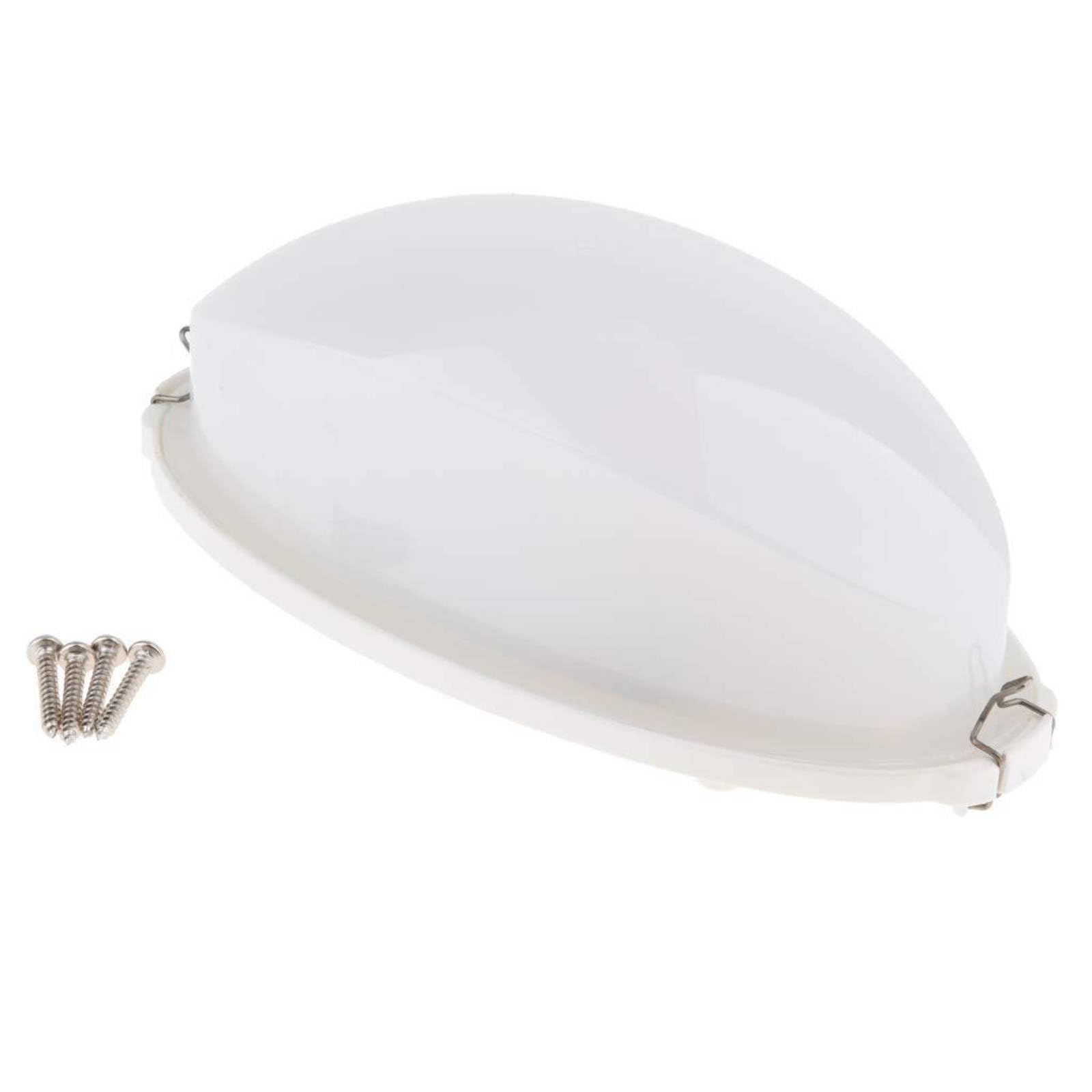 Waterproof Wall Light Oval Wall Sconce Heat Resistant Sauna Light Cover for Bathroom, Steam Room, Balcony, Plastic Wp Led Sauna | Home & Garden | Lamps Lighting & Ceiling Fans-image-44