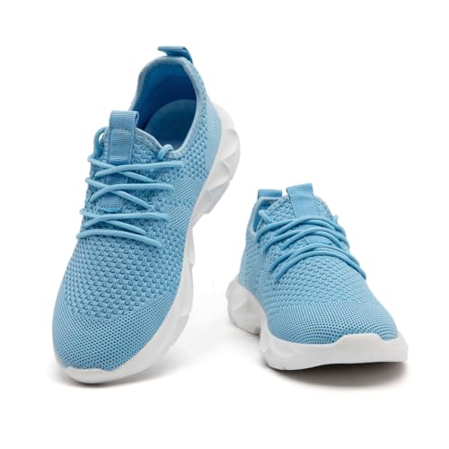 Image of Womens Walking Shoes Slip on Running Tennis Sneakers Non Slip Workout Athletic Gym Sports Breathable Mesh Lightweight Comfortable Fashion Casual Soft Sole