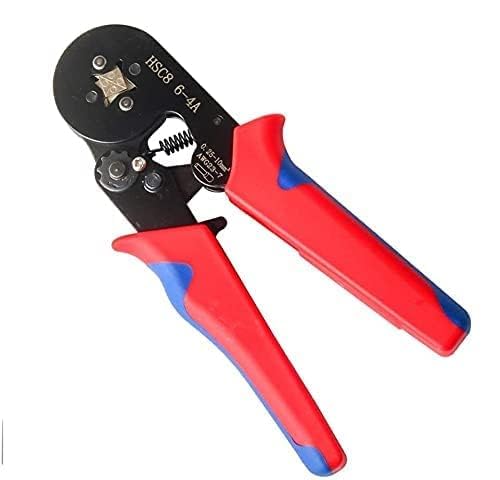 NIRDAMB Wire Crimping Tool Kit Ferrule Crimping Plier with 1200pcs Terminals Ferrule Wire Copper Crimp Connector & Crimper Plier Self Adjusting Electrician Ratchet (Wire Crimper)-image-1