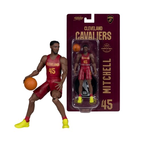 McFarlane Toys- NBA Donovan Mitchell (Cleveland Cavaliers) 6" Action Figure McFarlane SportsPicks by McFarlane Toys - Used condition - Image 2