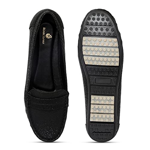 Image of Marc Loire Women Comfortable Slip On Flat Loafer Ballet; Casual and Formal Footwear