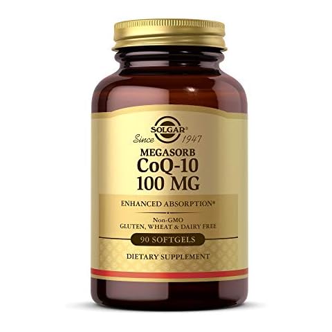 Solgar Megasorb CoQ-10 100 mg, 90 Softgels Cover