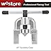 Wostore Flaring Tool Set Single Flare Tubing Pipe 7 Dies of 3/16-5/8 Inch kit in HVAC for plumbing Copper