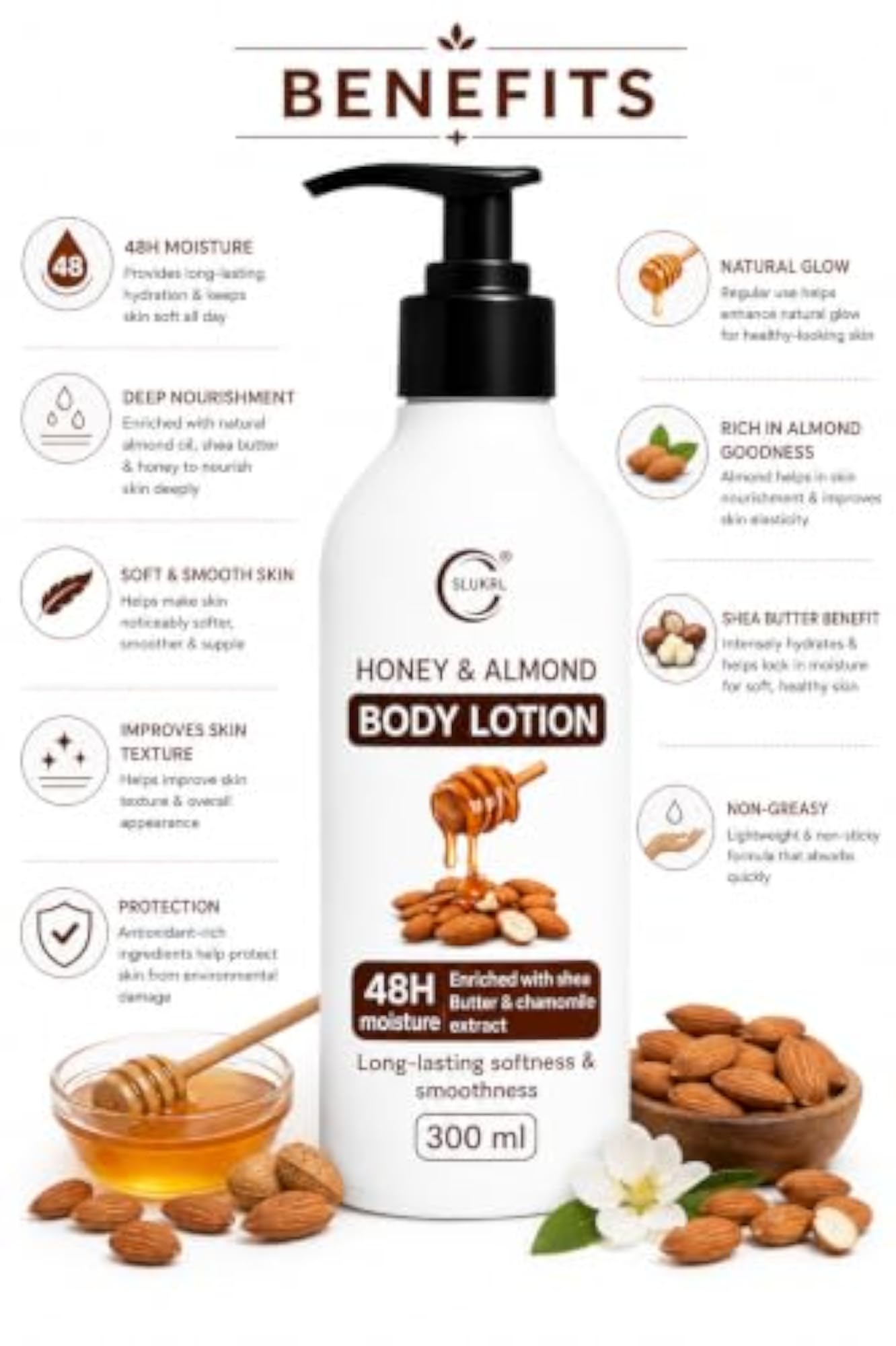 Summer Body Lotion for Normal & Dry Skin, Pack of 2