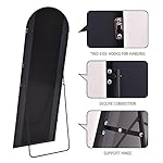 Arched Full Length Mirror, 71"x26" Large Floor Mirror with Stand, Wall Mounted Mirror for Bedroom, Black - Image 5