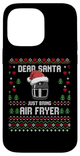 Dear Santa Air Fryer �N���X�}�X���� �A�O���[�N���X�}�X�Z�[�^�[ �X�}�z�P�[�X iPhone 14 Pro Max �p