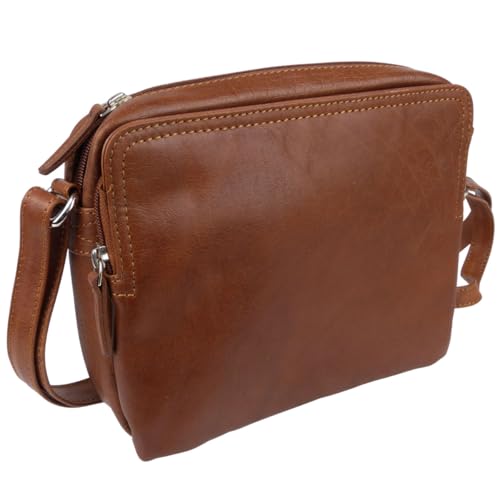 Sac à bandoulière en cuir véritable de votre city-trip au bureau