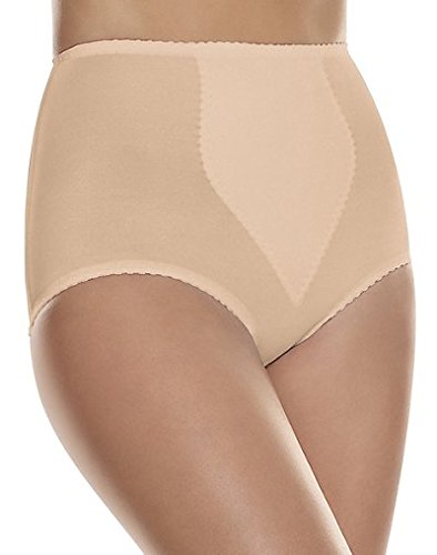 Hanes Shapers Everyday Light Control W/ Tummy Panel Brief (Pack Of 2) Size:2X Color:light Beige #TOP1