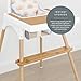 Yeah Baby Goods Highchair Leg Wraps (Bamboo) - Compatible with The IKEA Antilop Highchair - Stylish IKEA High Chair Accessories w/Easy Self-Adhesive