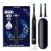 Oral-B iO2 Night Black Electric Toothbrush Seasonal Limited Edition + Travel Case + 3 Refills