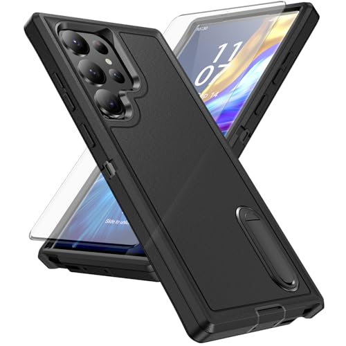Coque blindée Samsung S23 Ultra robuste hybride dissimulée