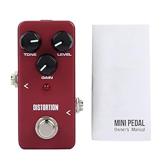 Pédale de distorsion Mini Space Portable Distortion Tone Pédale électrique Pédales d’effecteur de guitare Boss pédale de… - Les Beatles, Paul McCartney, John Lennon, RIngo Starr, George Harrison