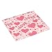 'Love and Hearts' mata do suszenia naczyń, 'Valentine Love' maty do kuchennego blatu - 45 x 60 cm zastawa stołowa podkładka ociekacz do naczyń stojak maty