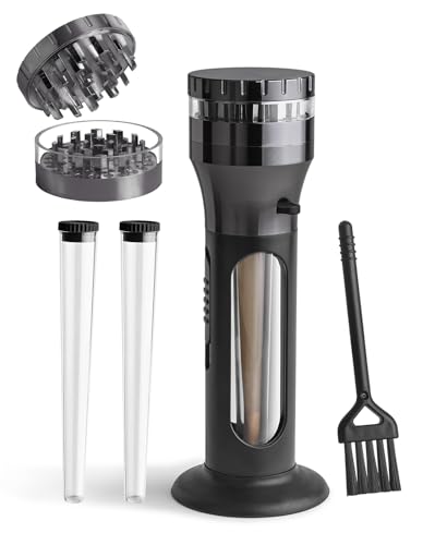Yannabis 2 in 1 Herb Grinder Cone Loader Grinder Roller, Portable Grinder and Cone Filler, All in One Rolling Machine for King Size, Kitchen Use
