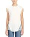 BCBGeneration Women's Lace Back A-Line Top