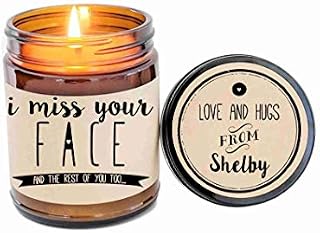 Long Distance Relationship Gift Missing You I Miss Your Face Candle Gift LDR