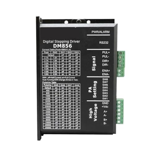 Contrôleur pas à pas DM856 pour éliminer les pertes de pas sur NEMA34 80V