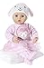 Baby Annabell Deluxe Sequin Set for 43 cm Dolls - Easy for Small Hands, Creative Play Promotes Empathy and Social Skills, for Toddlers 3 Years and Up - Includes Romper, Tutu and Hat