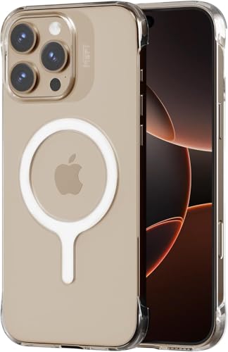 MOFTiPhone 16 シリーズ クリア ケース magsafe対応 クリア 黄ばみなし【超薄型 軽量】phone16 ケース アイフォン16pro対応 スマホケース カバー マグセーフ ケース マグネット搭載 耐衝撃 落下防止 米軍MIL規格 ワイヤレス充電 指紋防止 保護ケース (iPhone 16 Pro Max)