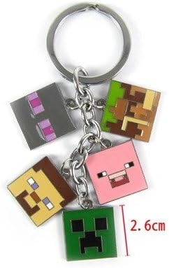 Amazon マインクラフト クリーパー キーホルダー チャーム アニメ 萌えグッズ 通販