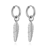 ♕ MARTERIAL: Diese Ohrstecker Set sind aus einen besonders hochwertigen Edelstahl. Es hat eine hohe Beständigkeit gegen Rost, Korrosion und robust, pflegeleicht und sehr stilvoll. Der Rand ist glatt bei einer guten Hautverträglichkeit.