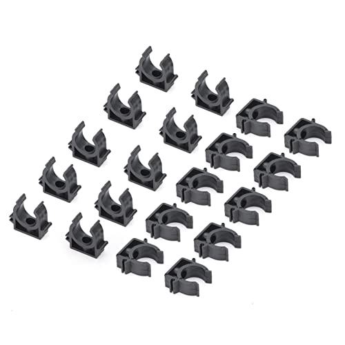 20 Pack Heavy Duty Nylon Pipe Clips for 5/8