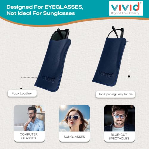 Image of Unisex Specs Top Open Eyewear Dabbi Artificial Leather Soft Case Cover