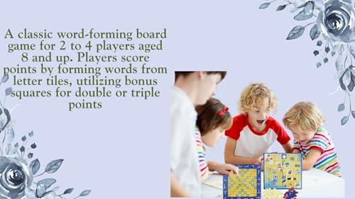 Image of BKDT Marketing Crossword English Word Puzzle Game for Kids - Vocabulary Builder for Kids (Junior Spellex)- Festival Gifts,Diwali Gift
