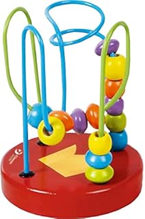 مكعبات بناء من الخرز الاحمر العاب تعليمية، ضمان لمدة عام واحد