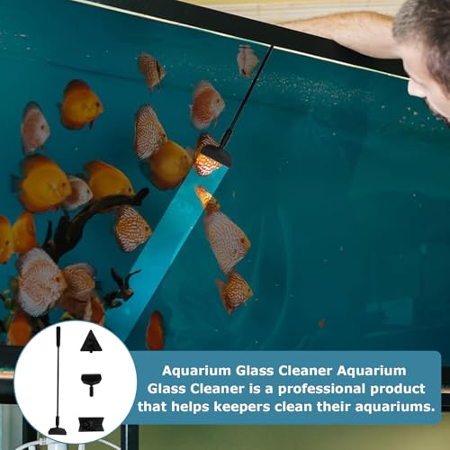 SOGHO Reinigungswerkzeuge,Scheibenreiniger Aquarium,Aquarium Scheibenreiniger,Aquarium Zubehör,Aquarium Reiniger Für Aquarien,Fish Tank Reiniger Set,Aquarium Zubehoer