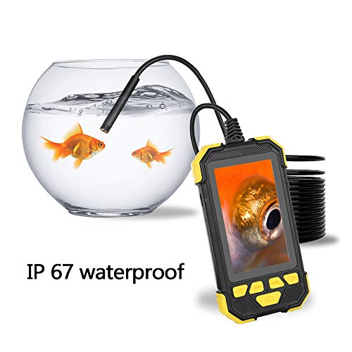 Loijon Tela de alta definição IPS de 4,3 polegadas 1080P IP67 Endoscópio portátil Endoscópio domésti