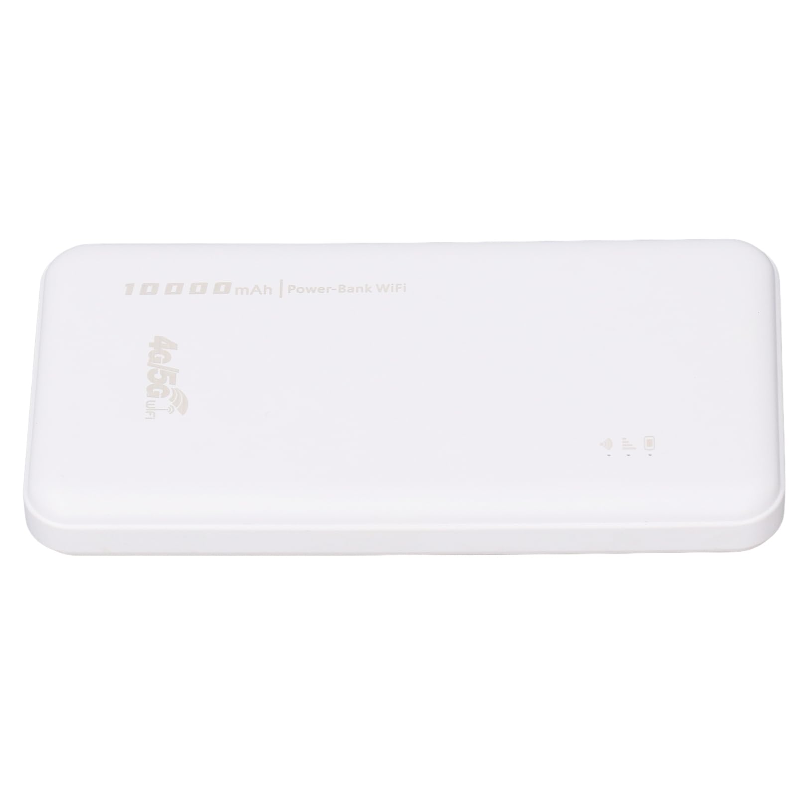 Lazmin112 Enrutador Hotspot de Bolsillo 5G, Módem USB LTE de 300 Mbps, Batería de 10000 MAh, Ranura para Tarjeta SIM, 10 Usuarios, para Viajes, Transmisiones en Al Aire Libre, Fiestas