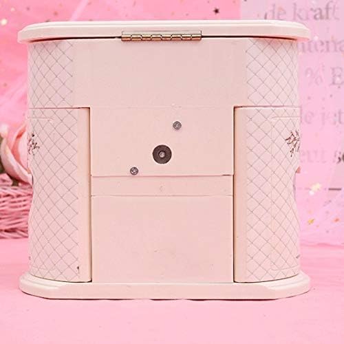 Storage Decoration Music Jewelry Box Dancing Girl Spinning Music Box Multilayer Jewelry Box image 5